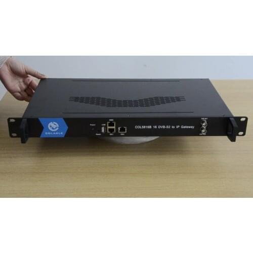 CATV to IPTV Converter 16 CH DVB-C IP SPTS Gateway COL5816B