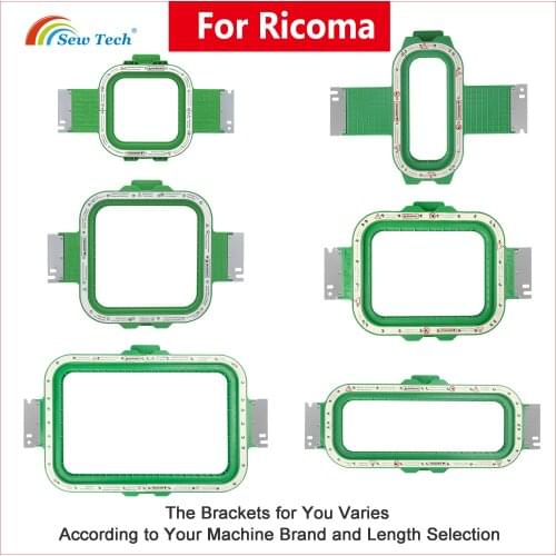 Sew Tech Magnetic Hoop MaggieFrame for Ricoma, 5.1x5.1in / 130x130mm Embroidery Machine Mighty Magnet Frame