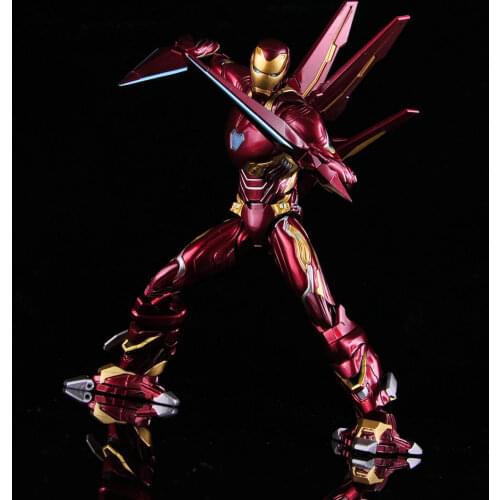 Marvel SHF Ironman MK50 Nano Weapon Set Avengers Infinity War Action Figures Gifts Toys