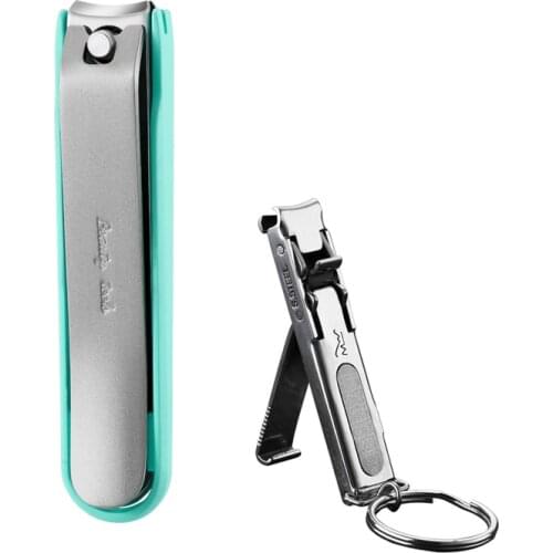 Nail Clipper Stainless Steel Ingrown Toenail Manicure Fingernail Cutter Thick Hard Ingrown Toenail Scissors Tool with Nail Files