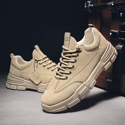Autumn Microfiber Army Mens Shoes Winter Warming Men Casual Shoes Military Outdoor Men Work Shoes Man Sneakers Canvas Vulcanize