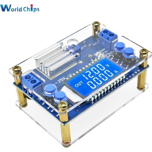 Buck Converter 12V to 5V DC 6.5V-36V 12V 24V Step Down to DC 1.2V-32V 5V Transformer Reducer Power Supply Module with Case