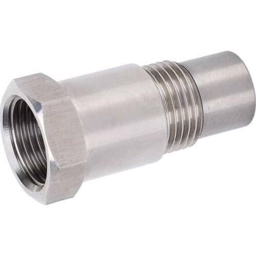 Satainless Steel Oxygen O2 Sensor Spacer Adapter Bung Catalytic Converter Fix Check Engine Light M18 x 1.5 Car accessories