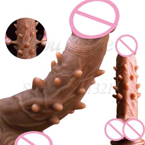 Skin Feeling Super Realistic Huge Dildo Suction Cup Female Masturbator Strapon Penis Dick Big Dildos Adult Sex Toys For Women