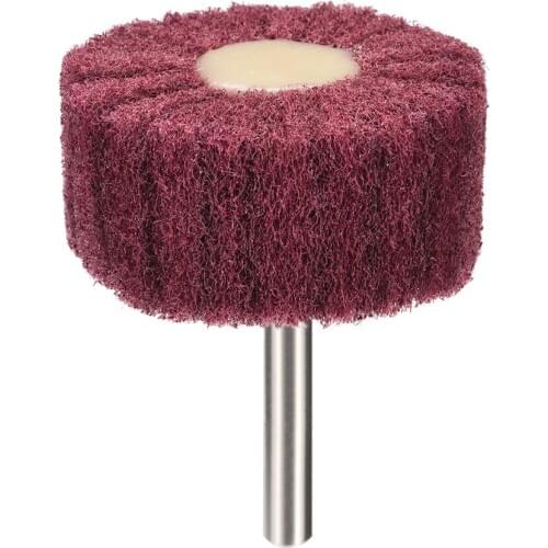 Uxcell Abrasive Wheel Buffing Polishing Wheel Green with 1/4 Inch Shank 400 Grits