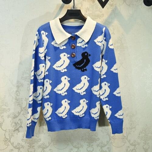 2020 Spring Fashion womens sweet Pullovers sweaters High quality knitted sweater For women B747