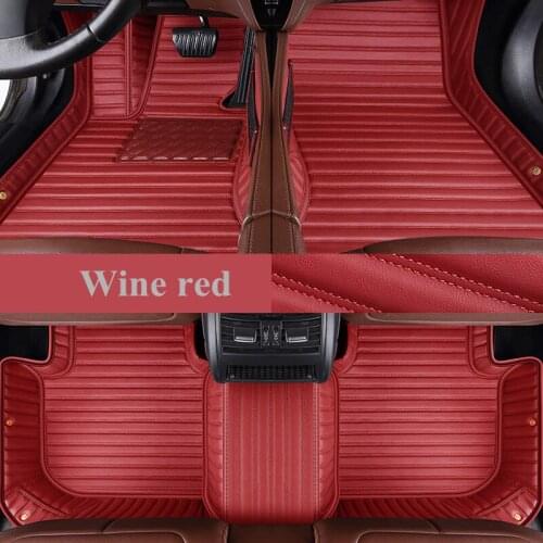 High quality! Custom special car floor mats for Subaru XV 2021 waterproof rugs durable carpets for XV 2020-2018,Free shipping