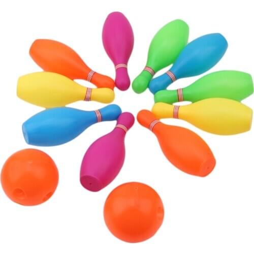 Funny Baby Outdoor Toys Children Plastic Small Bowling Outdoor Kids Games Toys Colorful Parent-Child Interaction Leisure Toys