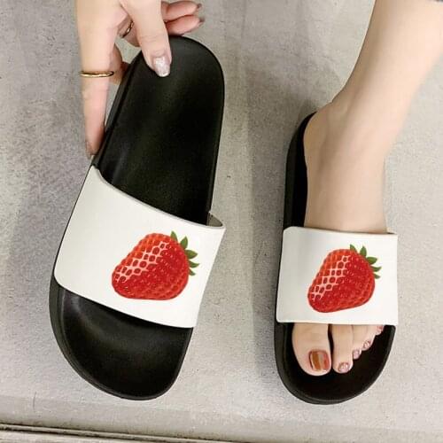 2021 New Slippers Women Shoes Non-slip Thick Bottom sandals Summer Home Bathroom Slides Couples Indoor shoes Female Flip Flops
