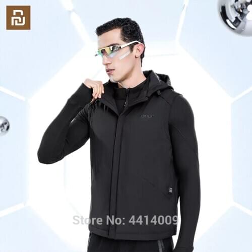 Youpin aerogel cold resistant smart temperature control electric heating vest men and women same style winter vest