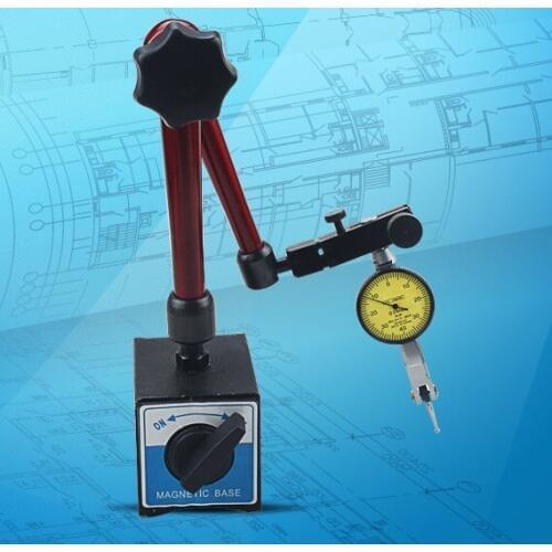 0-0.8mm lever indicator with universal magnetic base table seat 588N (60KG) dialgage dial indicator Small table