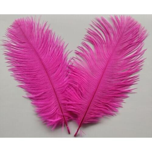 100pcs Beautiful Peach ostrich feathers 6-8 inches/15-20 cm for Wedding Party Decor Accessories Wedding Decoration