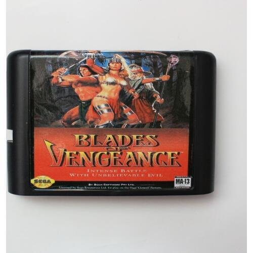 Blades Of vengeance 16 bit SEGA MD Game Card For Sega Mega Drive For Genesis