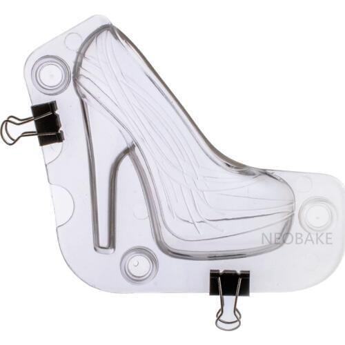 3D Chocolate Mold High Heel Shoes Candy Cake Decoration Molds Cake Decorating Tools DIY Home Baking Pastry Tools Lady Shoe Mold
