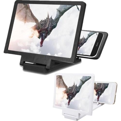 3D Screen Amplifier Mobile Phone Magnifying HD Stand for Video Screen Enlarged Eyes Protection Phone Holder HD Amplifying Stand