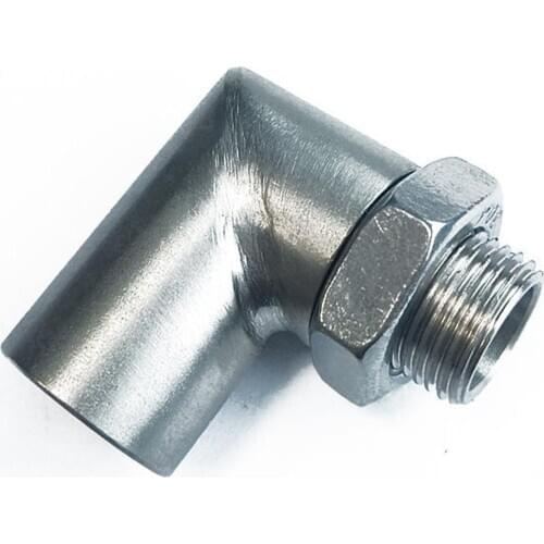 90 Degree Car O2 Oxygen Sensor Extender Spacer M18 x1.5 Premium Quality