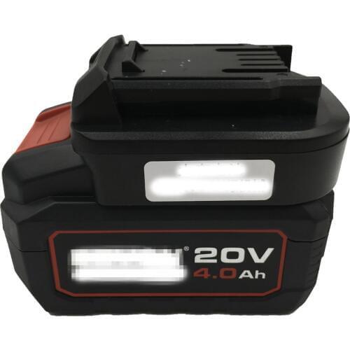 Battery Converter Adapter for DEVON WORX 20V Li-ion Battery Green Machine Body Electric Drill Hammer Screwdriver