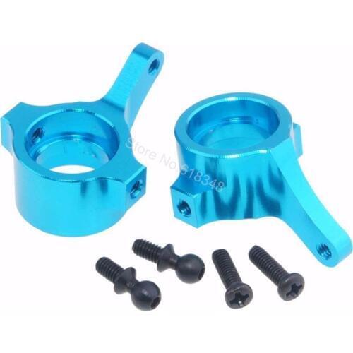 Aluminum Steering Knuckle Hub Carrier (L/R) For 1/18 Revel 24540 Scorch Hobbico Dromida BX/MT/SC4.18 Short Course Truck Monster