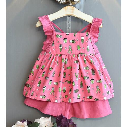 Amya Baby Kids Clothes Girls Boutique Outfits Floral Backless Tops Short Pants Two Piece Summer Toddler Girls Clothing Sets