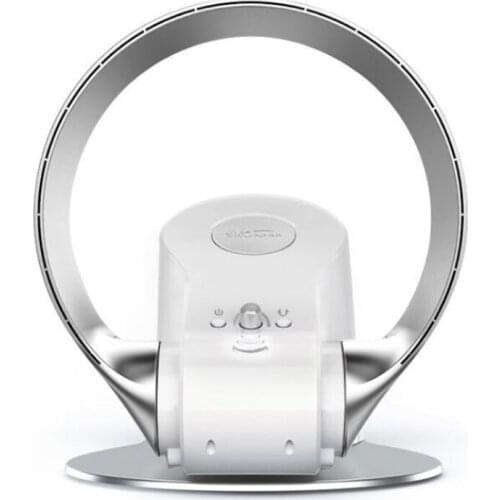 Fan with Remote Controlled Bladeless Powerful Soft Wind Wall Fan for Home Desktop Tower Fan 180 Deg Swinging
