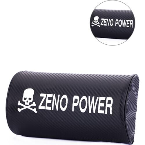 Car Interior Decoration for Zeno Power Logo Seat Headrest Supplies Neck Pillow for Mercedes Benz Buick Ford Honda KIA Hyundai
