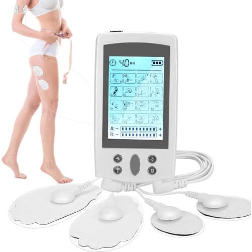 Tens Machine Massager EMS Electronic Pulse Massager Electrical Nerve Muscle Stimulator Acupuncture Low Frequency Physiotherapy
