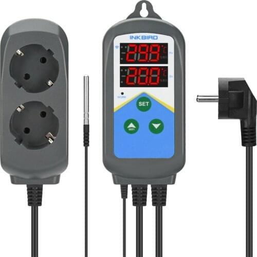 Inkbird ITC-306T-WIFI Heating Temperature Controller 24 Hours Digital Cycle Timer Thermostat for Greenhouse Incubation Reptiles