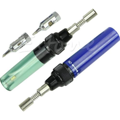 1300 Degree Gas Blow Torch Soldering Solder Iron Gun Butane Cordless Welding Pen Burner 8ml