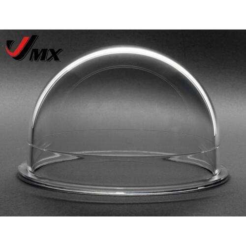JMX 3.8 INCH Acrylic / PC Indoor / Outdoor CCTV Replacement Clear Camera Dome Housing Security Camera Dome