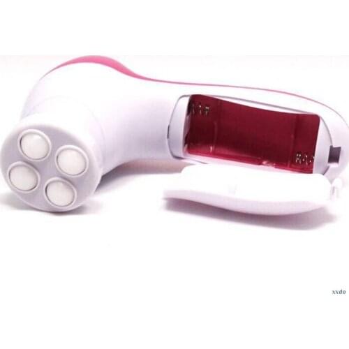 5 in 1 Face Massager Rotating Brush Electric Wash Machine Facial Pore Cleaner Cleansing Massage Mini Skin Care