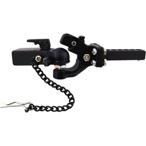 Metal Hitch Trailer Hook for SCX10 90046 Traxxas TRX4 1/10 RC Crawler Car Remote Control Car Model for Baby Kid
