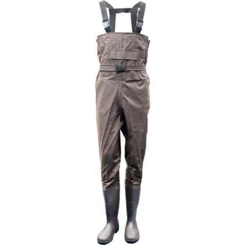 Eu 38-47 Men Women Fishing Trousers Boots Waterproof Anti-wear Jumpsuit Quick Drying Wader Hunting Working Wading Pants Shoes