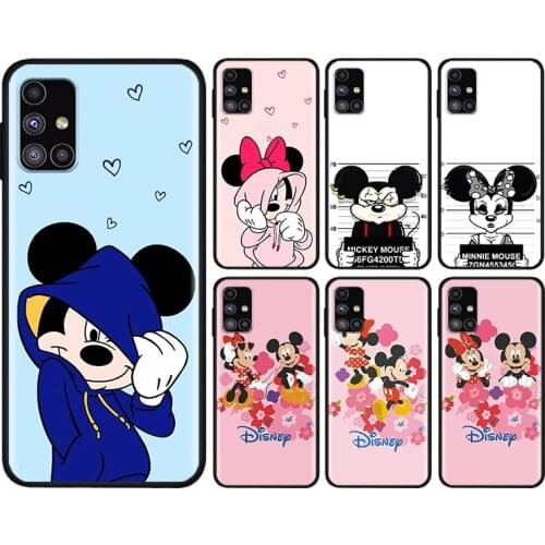 Mickey mouse love For Samsung Note 20 10 9 8 Ultra lite Plus Pro F62 M62 M60 M40 M31S M21 M20 M10S Soft Phone Case