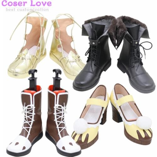Identity V Tracy Reznik Candy Girl machinist Cosplay Shoes Boots Halloween Christmas Shoes
