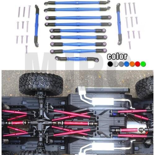 Aluminum alloy front and back adjustable upper keel and lower keel for TRAXXAS TRX-6 G63 6X6 88096-4 RC automotive upgrade parts