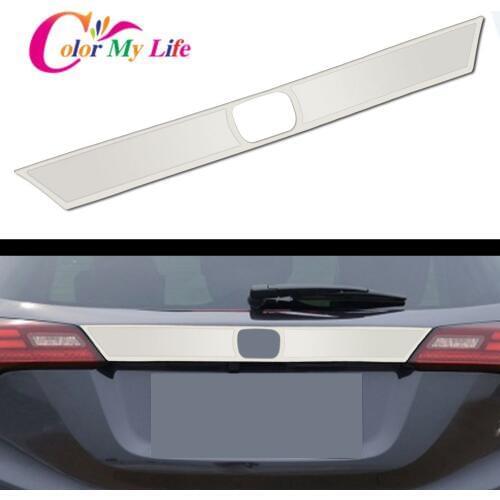 Fit for Honda HR-V HRV VEZEL 2015 2016 2017 Chrome Rear Trunk Cover Trim Tail Gate Cargo Door Handle Garnish Molding Styling
