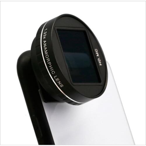1.33X Universal anamorphic lens for mobile phone