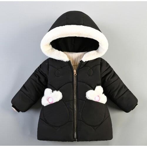 High Quality Baby Girl Clothes Winter Thicken Rompers Jackets For Baby Boy Down Coats Clothing For Newborns Rompers 0-2 Years