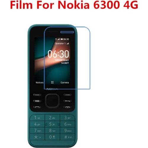 1/2/5/10 Pcs Ultra Thin Clear HD LCD Screen Protector Film With Cleaning Cloth Film For Nokia 6300 4G
