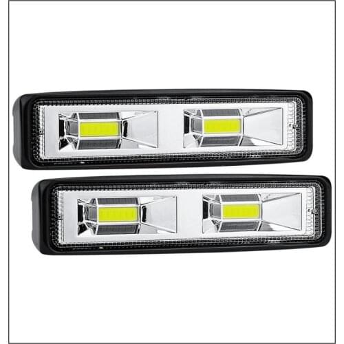 1PCS 12V 48W For SUV ATV Auto Motorcycle Truck Boat Tractor Trailer Offroad LED Work Light Strip Spotlight Car Headlights