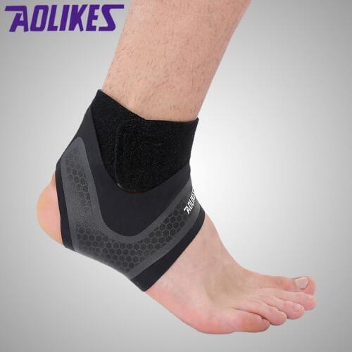 1Pcs Ankle Protectors Anti Sprain Outdoor Basketball Football Ankle Support Brace Foot Guard Injury Wrap Elastic Splint Strap