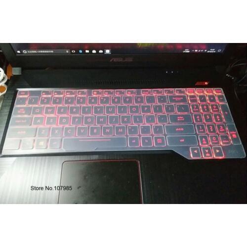 15 15.6 Inch Clear TPU laptop keyboard cover protector For Asus TUF Gaming FX504 FX504GE FX504GD FX504GM FX504G FX503VD FX503