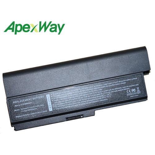ApexWay 12 Cells Laptop Battery For Toshiba PA3634U-1BAS PA3636U-1BRL PA3817U-1BAS PABAS118 PA3634U-1BRS PABAS178 PABAS117 U500