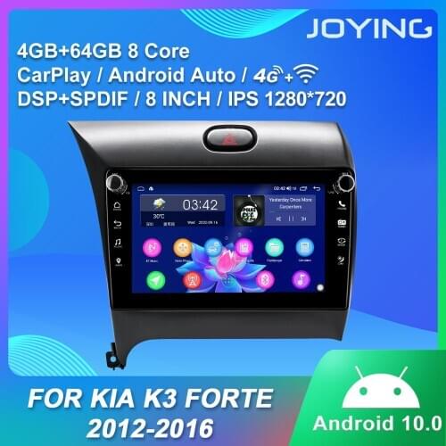 JOYING 4GB RAM 64GB ROM Octa Core car mutlimedia player GPS Navigation 9.7"car radio support 4G&fast boot for Kia K3 2012-2016