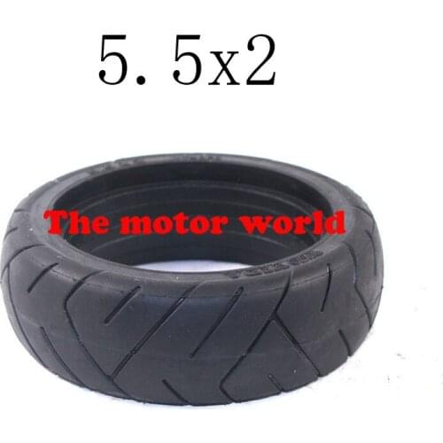 Free Shipping Good Quality 5.5X2Inch Explosion Tire Fastwheel F0 Rear Wheel Solid Tire for Carbon Fiber Scooter Electric Scooter