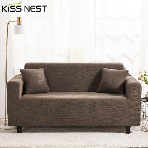 Sofa Cover Chaise Longue Right Elastic Non-slip Living Room Corner Couch Cover L Shaped Two And Three Seater With Rest Arm