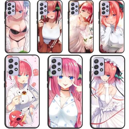 Nakano nino go-toubun no hanayome Case For Samsung A72 A52 A42 A32 A12 A70 A50 A40 A30 A10 A20 S A11 A41 A51 A71 A21S Cover
