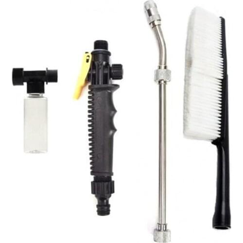 Dual High Pressure Spray with Brush Washing Water Power Floor Washer Garden Watering Car Wash Tools Accessories