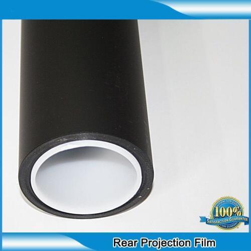 HOHOFILM 1.52x3m black Holographic Rear Projection Film For Hologram Display Movie Screen Film 60''X118'' High quality
