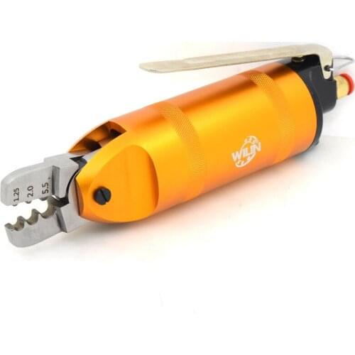 Pneumatic Hand Terminal Crimping Tooling Air Crimping Pliers Crimper Shear Cutter Tools for Wire Connector Terminal Crimping